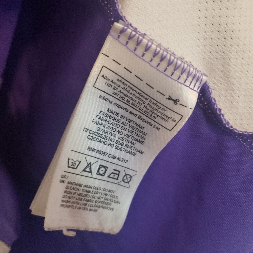 Adidas Climacool Purple Tennis Golf Tank Top - Picture 6 of 7
